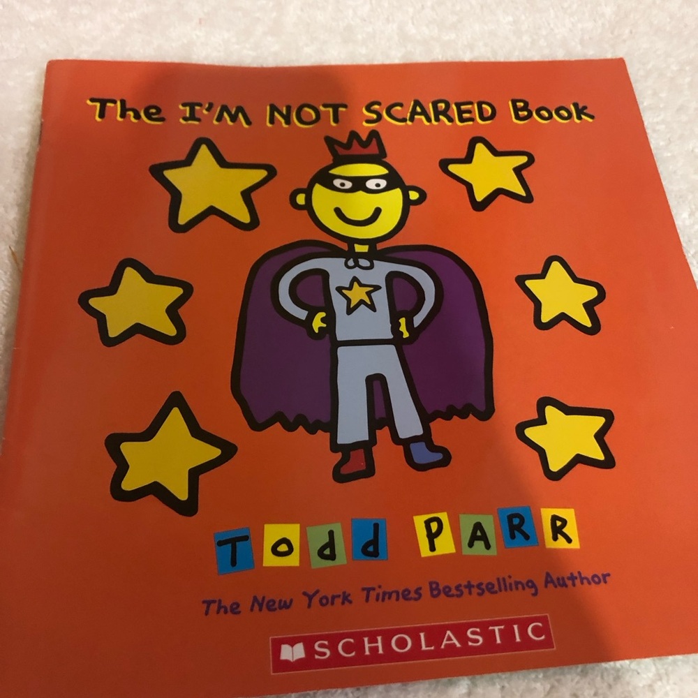 The I’m not scared book by Todd Parr-paperback book sale